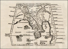 India and Southeast Asia Map By Lorenz Fries