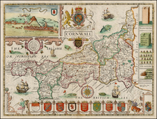 British Isles Map By John Speed