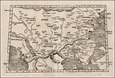 Romania, Balkans and Greece Map By Lorenz Fries