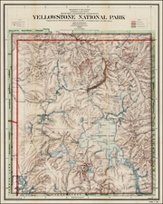 Rocky Mountains Map By General Land Office