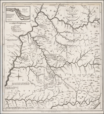 South and Midwest Map By John Filson