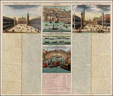 Italy and Venice Map By Henri Chatelain