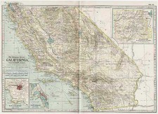 California Map By The Century Company