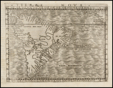 South America Map By Giacomo Gastaldi