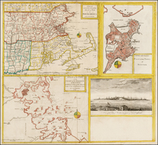 New England Map By Gentleman's Magazine / Universal Magazine