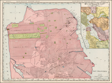 California Map By William Rand  &  Andrew McNally