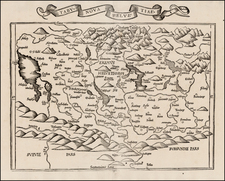 Switzerland Map By Lorenz Fries