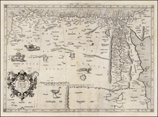 Egypt and North Africa Map By  Gerard Mercator