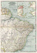 South America Map By The Century Company