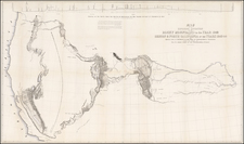 Plains, Rocky Mountains and California Map By John Charles Fremont