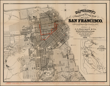 California Map By A.L. Bancroft & Co.