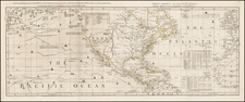 United States, Texas, Plains, Rocky Mountains, Alaska, North America, Baja California, Pacific and California Map By Thomas Jefferys