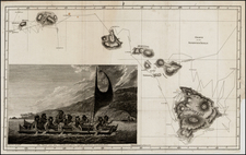 Hawaii and Hawaii Map By James Cook / J. C. G. Fritzsch