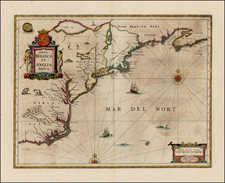 New England, Mid-Atlantic and Southeast Map By Jan Jansson