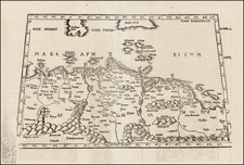 Africa, North Africa and African Islands, including Madagascar Map By Lorenz Fries