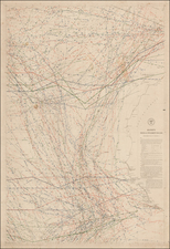 Atlantic Ocean and West Africa Map By Matthew Fontaine Maury