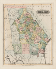 Southeast Map By Fielding Lucas Jr.