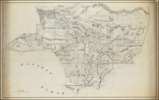 California Map By Southern Pacific Railroad Company