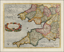 British Isles Map By  Gerard Mercator