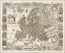 Europe and Europe Map By Pietro Todeschi / Francesco Sabatini