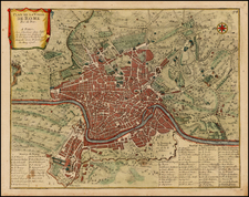 Italy Map By Nicolas de Fer