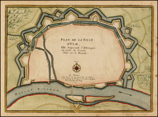 Germany Map By Nicolas de Fer