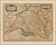 Italy Map By Henricus Hondius