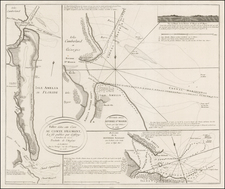 Florida and Southeast Map By George Louis Le Rouge