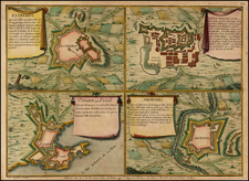 Portugal Map By Nicolas de Fer