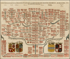 British Isles Map By Henri Chatelain