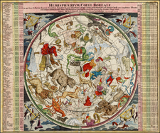 Celestial Maps Map By Johann Gabriele Doppelmayr