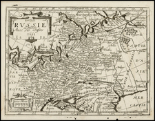 Poland, Russia, Ukraine and Baltic Countries Map By Jean Picart