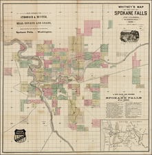 Washington Map By John K. Ashley