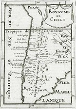 South America Map By Alain Manesson Mallet