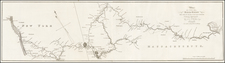 New England Map By J. V. N. Throop