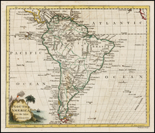 South America Map By Thomas Conder