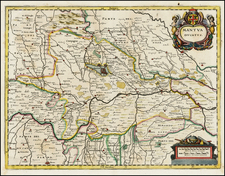 Italy Map By Matthaus Merian