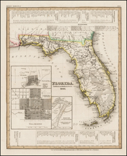 Florida Map By Joseph Meyer