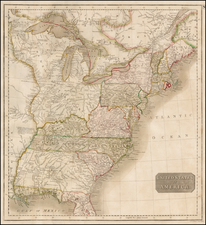 United States and Midwest Map By John Thomson