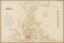 New England and Massachusetts Map By Sanborn Map Company