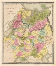 Russia and Ukraine Map By Jeremiah Greenleaf