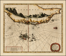 China and Other Islands Map By Pieter van der Aa