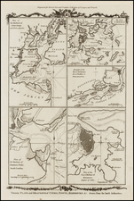 New England, Southeast and North America Map By Thomas Conder