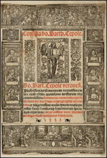 Title Pages Map By Bartholomaeus  Caepolla