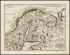 Scandinavia Map By Jean Picart