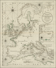 Europe, Europe, Baltic Countries, Mediterranean and Scandinavia Map By Franz Anton Schraembl