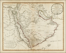 Middle East Map By Laurie & Whittle