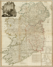 Ireland Map By Laurie & Whittle