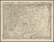 Northern Italy Map By Giacomo Gastaldi