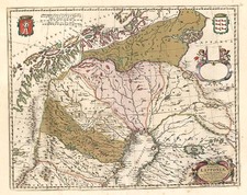 Europe and Scandinavia Map By Frederick De Wit